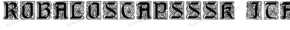 RobaloSCapsSSK Italic字体转换